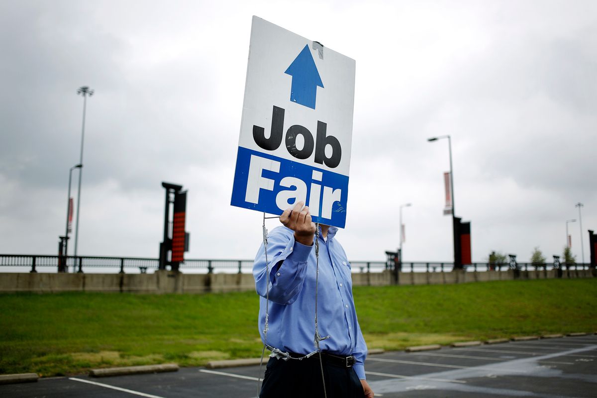 A Job News Career Fair Ahead Of Jobless Claims Figures