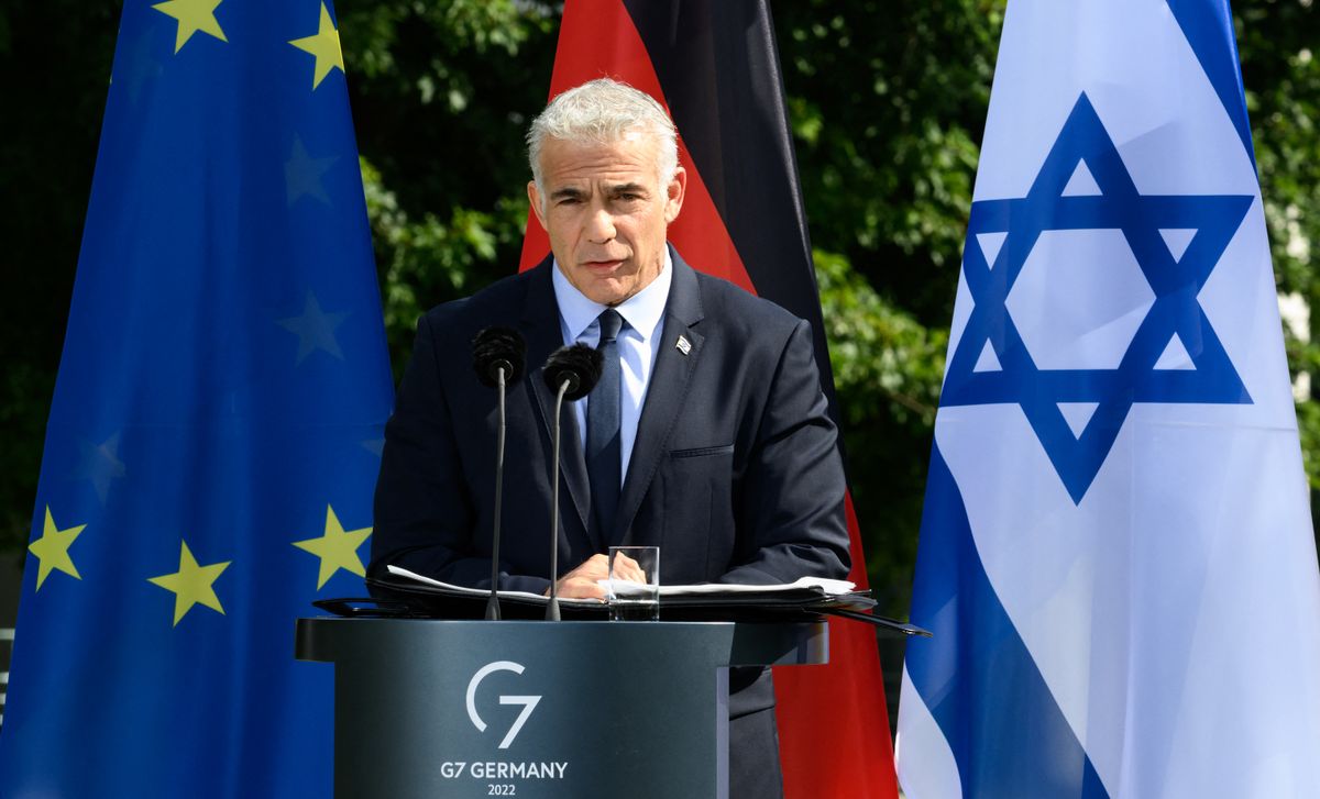 Israeli Prime Minister Lapid in Germany