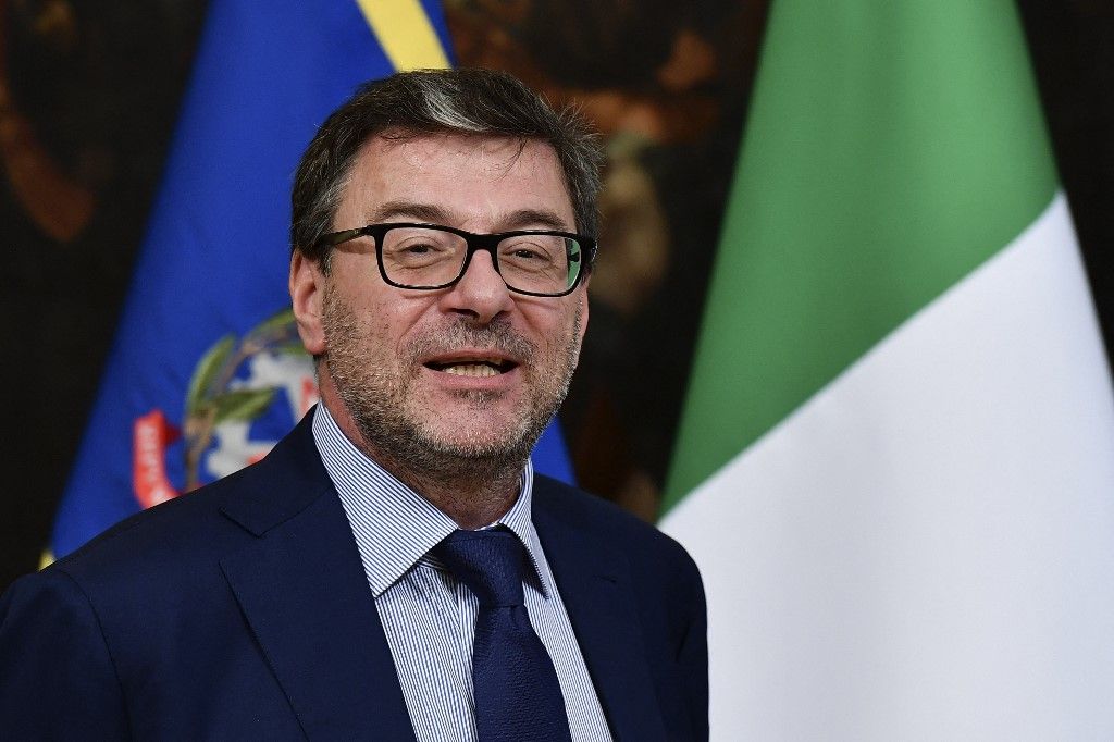 Italian new government handover ceremony