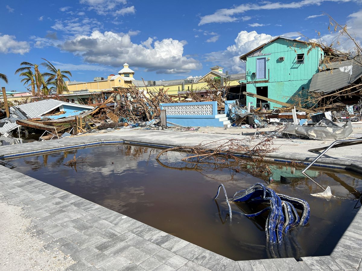 Fort Myers Beach Florida Hurricane Ian Recovery