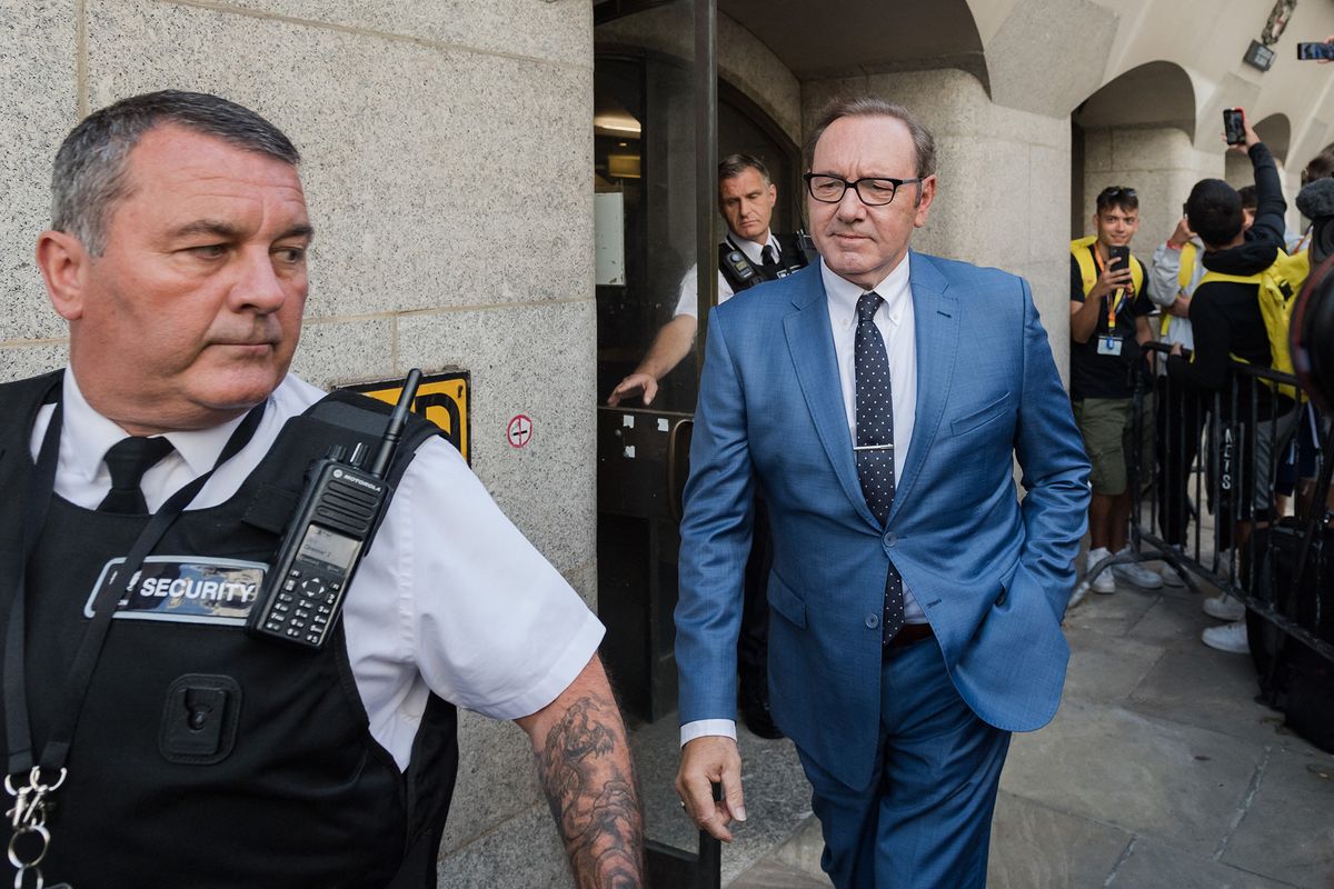 Kevin Spacey Appears At The Old Bailey