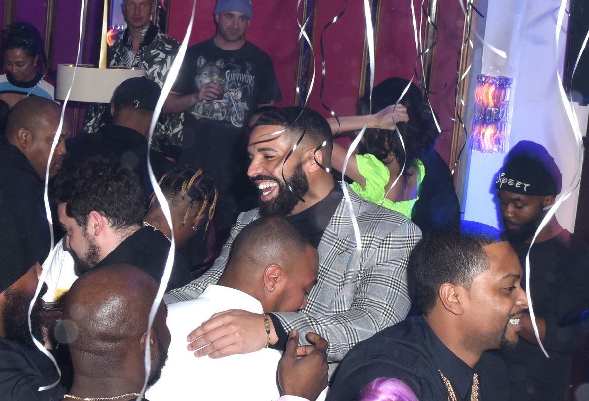 Drake, The Mod Sèlection Champagne New Years Party Hosted By Drake And John Terzian