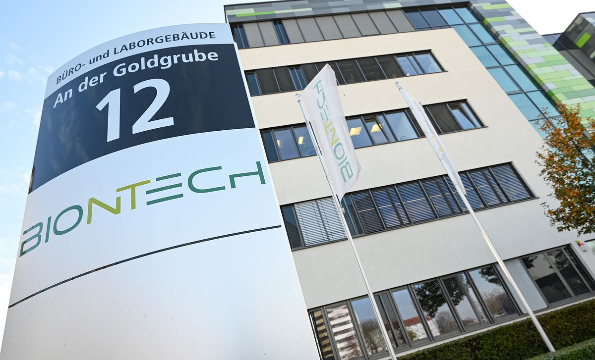 Biotechnology company Biontech in Mainz