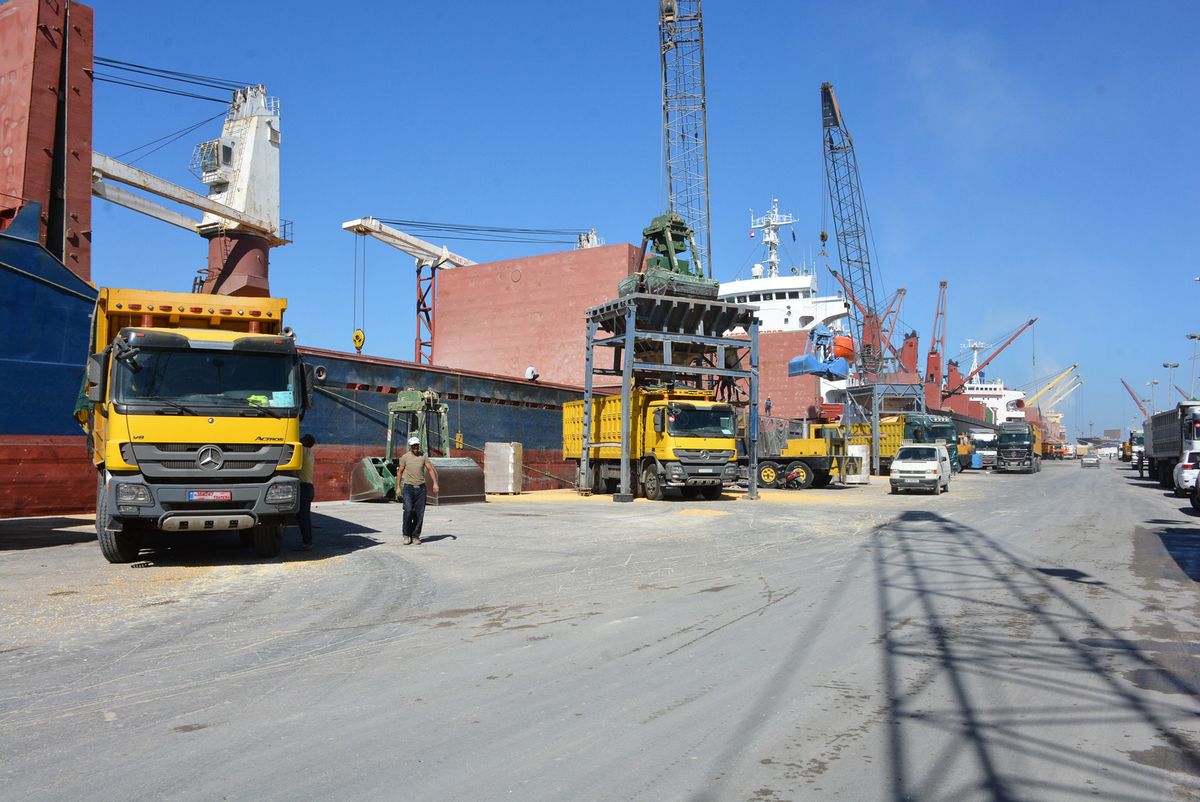 The first grain ship of Lebanon departing from Ukraine arrives in Tripoli