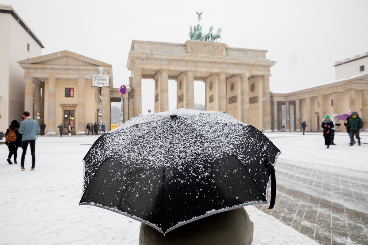 Snow in Berlin