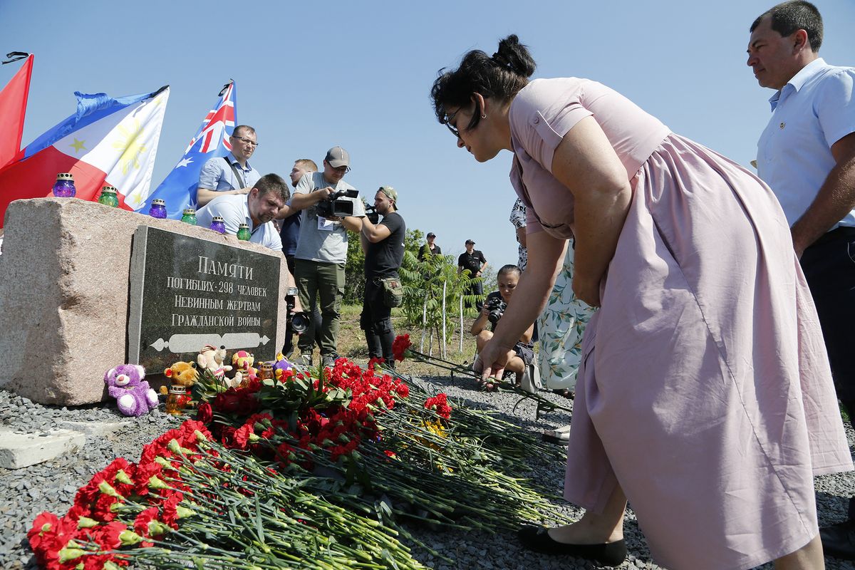 Anniversary of crash of Malaysia Airlines Flight MH17
maláj gép tragédiája