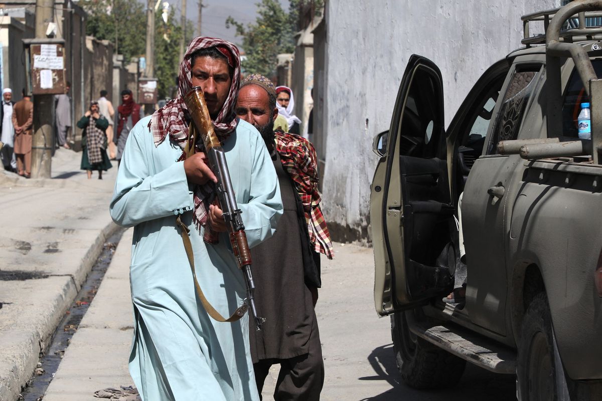 tálib harcos, Afganisztán, fegyver
