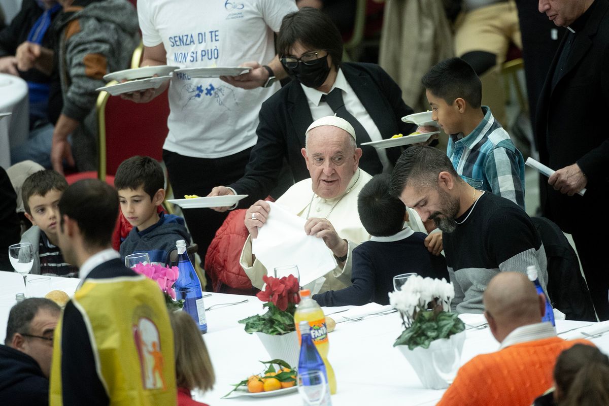 Pope Francis Conducts Mass at St. Peter's Basilica On The World Day Of The Poor