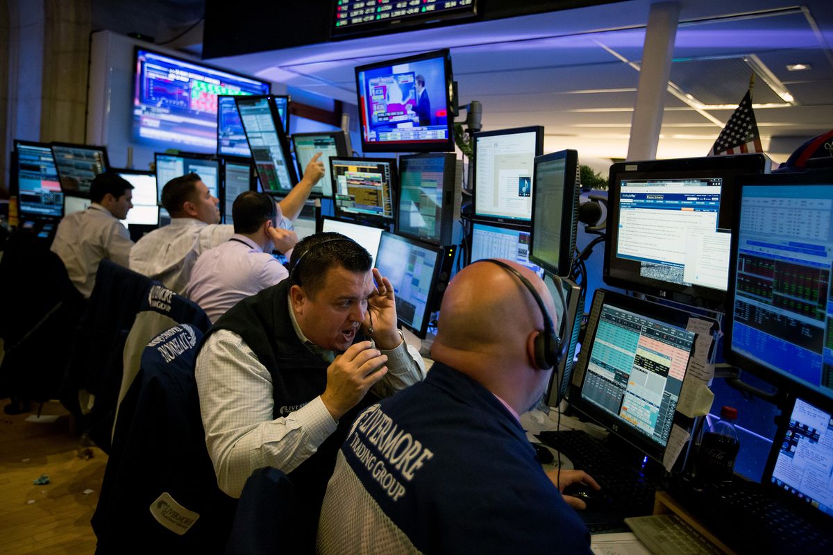 Trading On The Floor Of The NYSE The Day After Trump Defeats Clinton In Stunning Upset