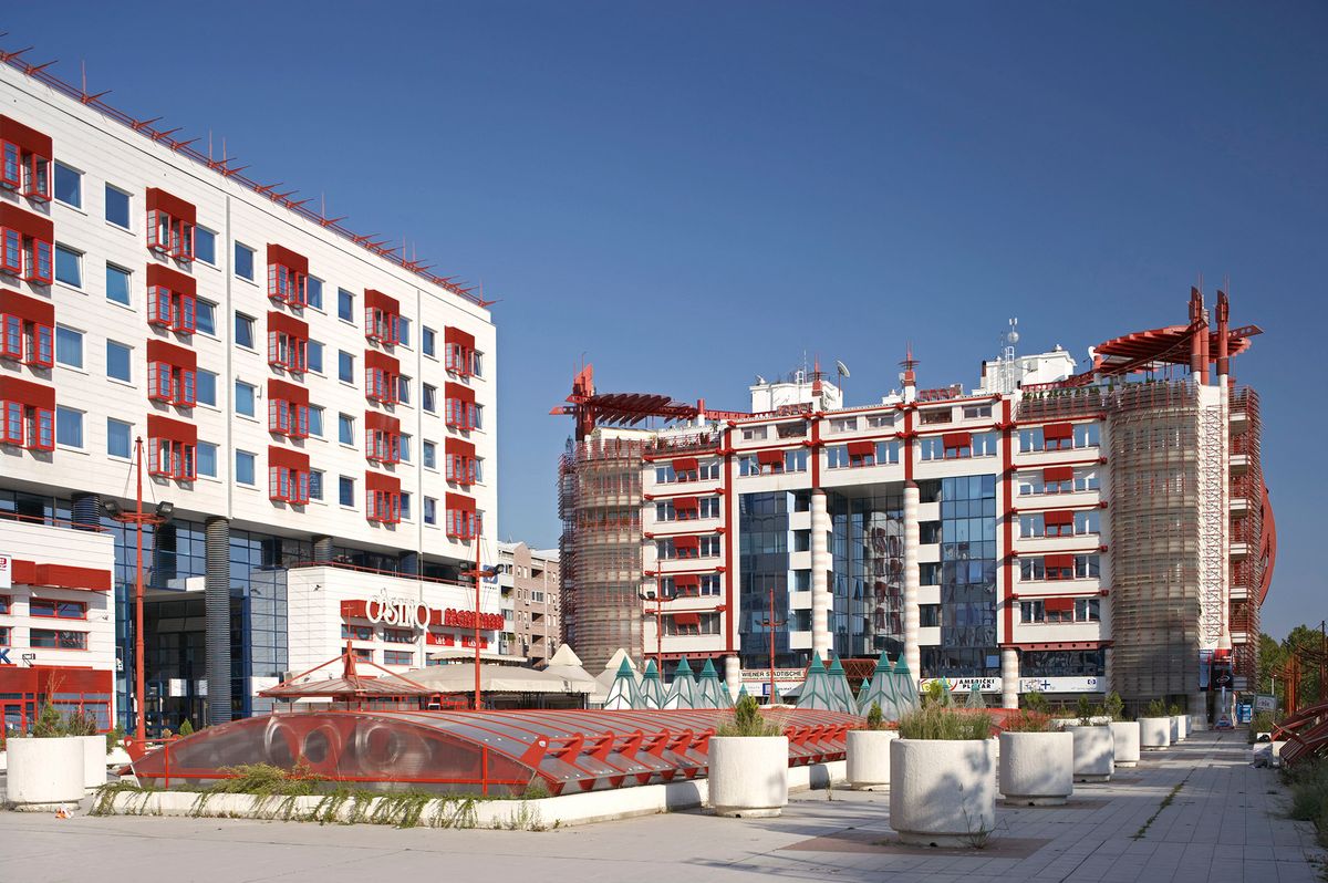 Modern Apartment Building, Belgrade, Serbia