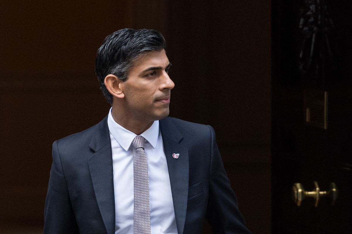 Rishi Sunak Departs Downing Street for PMQs in London
LONDON, UNITED KINGDOM - NOVEMBER 09: British Prime Minister Rishi Sunak departs 10 Downing Street for the House of Commons to face the Leader of the Opposition Sir Keir Starmer during the weekly Prime Minister's Questions (PMQs) in London, United Kingdom on November 09, 2022. Wiktor Szymanowicz / Anadolu Agency (Photo by Wiktor Szymanowicz / ANADOLU AGENCY / Anadolu Agency via AFP)