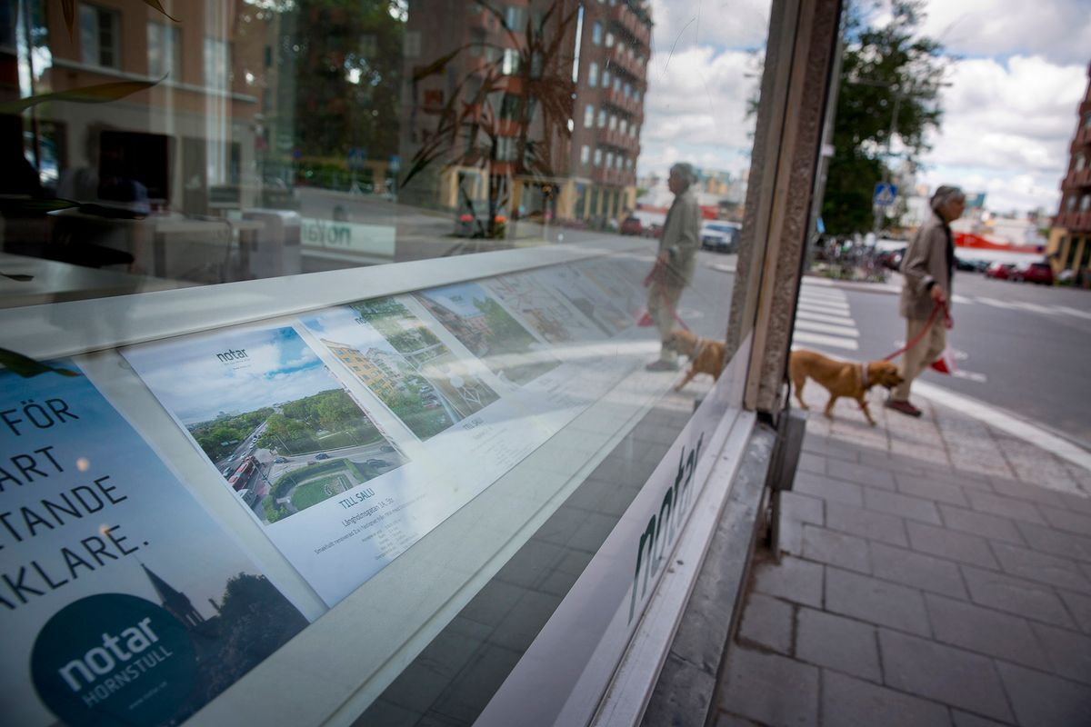 Stock On Sweden's Residential Housing Market