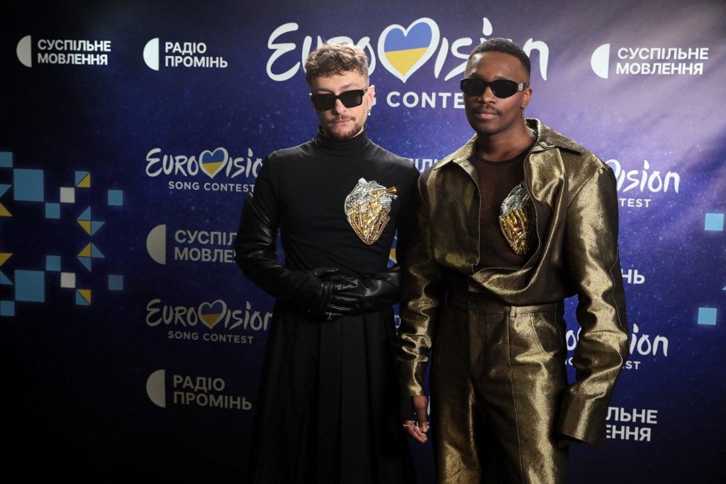 Press conference of winners of national selection for Eurovision 2023 in Kyiv