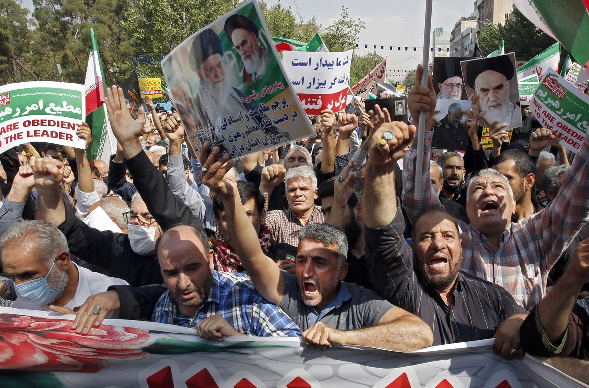 Irán, tüntetések