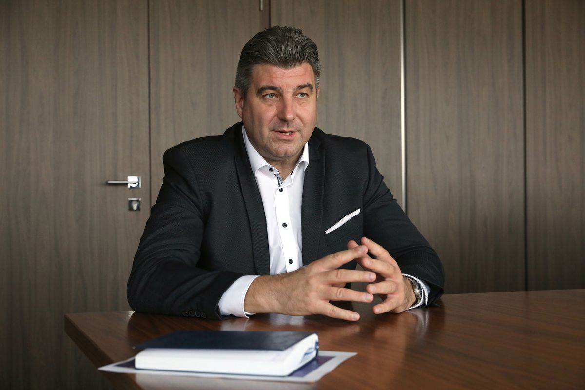 Budapest 2022.11.10.Bertalan Sándor, a Bankholding bankcsoport középvállalati üzletágának ügyvezető igazgatója