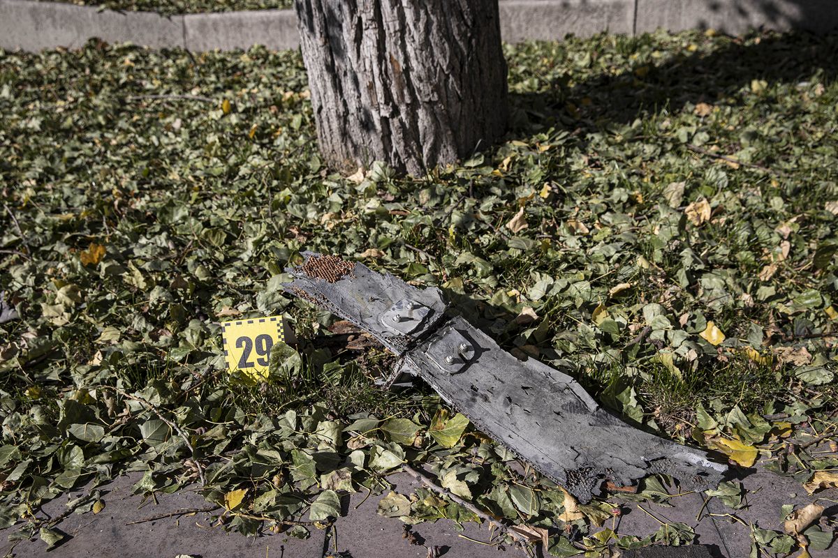 Russian drone strikes hit Ukraine's capital Kyiv