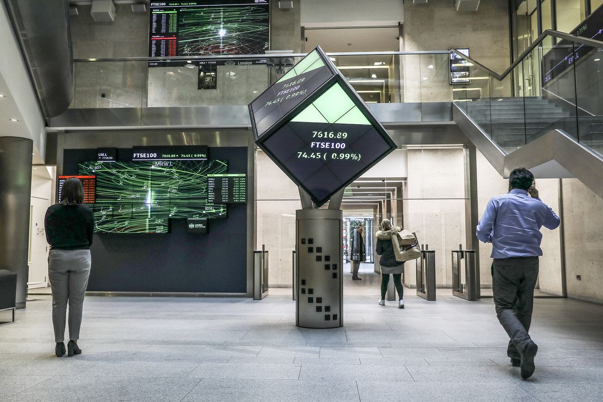 First Day Of 2020 Trading On The London Stock Exchange