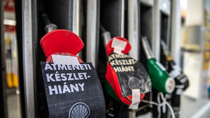 Készlethiány a benzinkúton