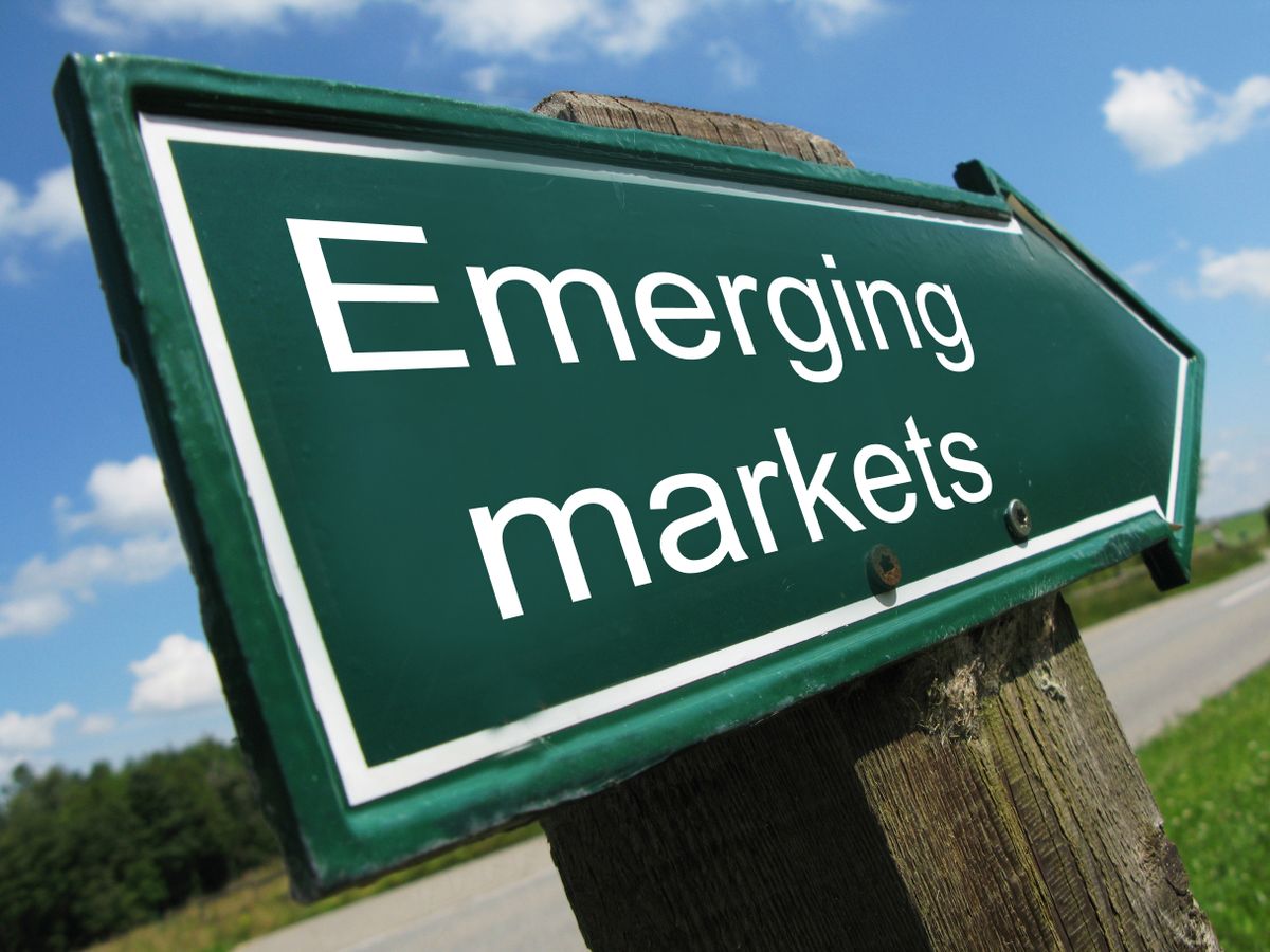 Emerging,Markets,Road,Sign