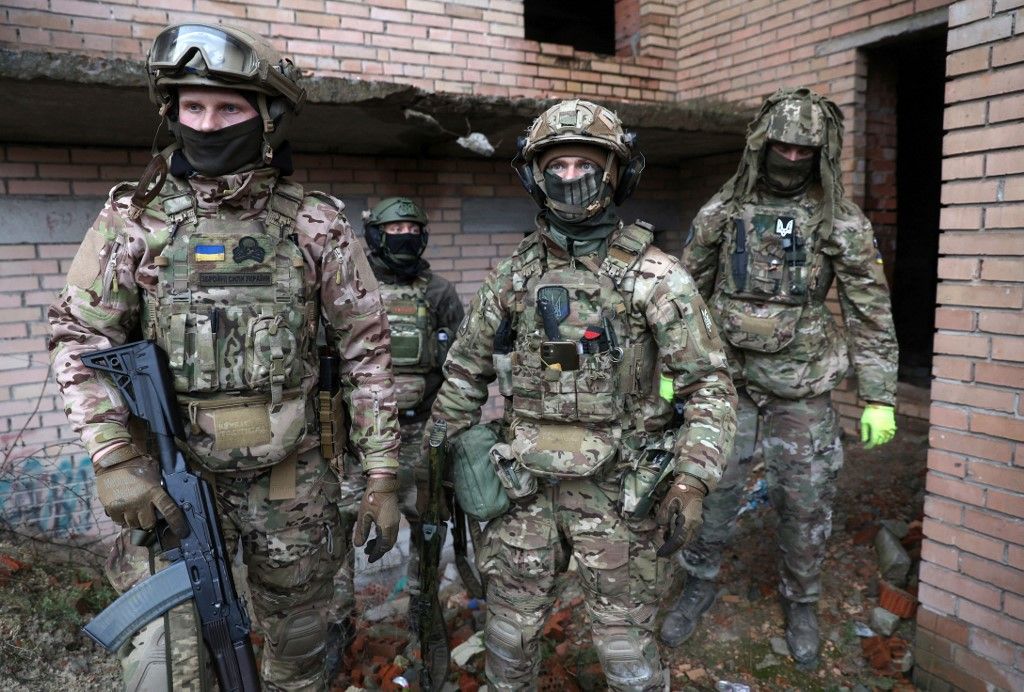 Ukrán katonák