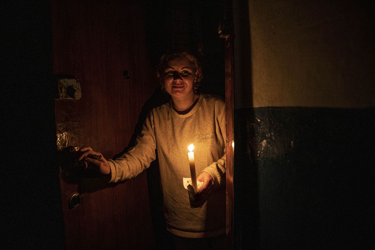 Emergency power cuts in Ukraine