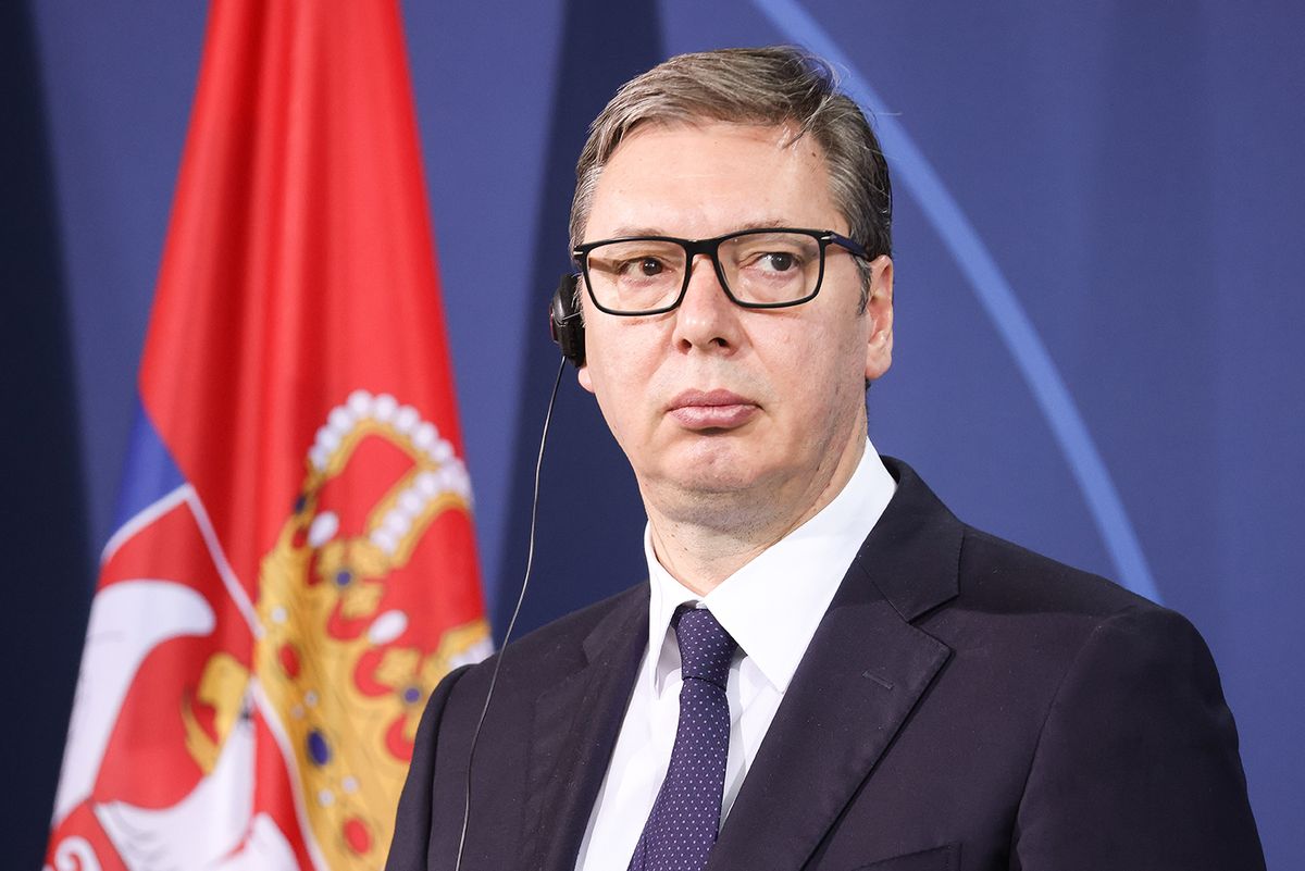 Chancellor Scholz Receives Serbian President Vucic
