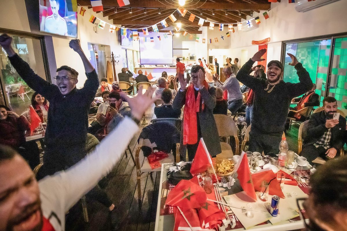 Morocco's advance to quarter-finals celebrated in Jerusalem