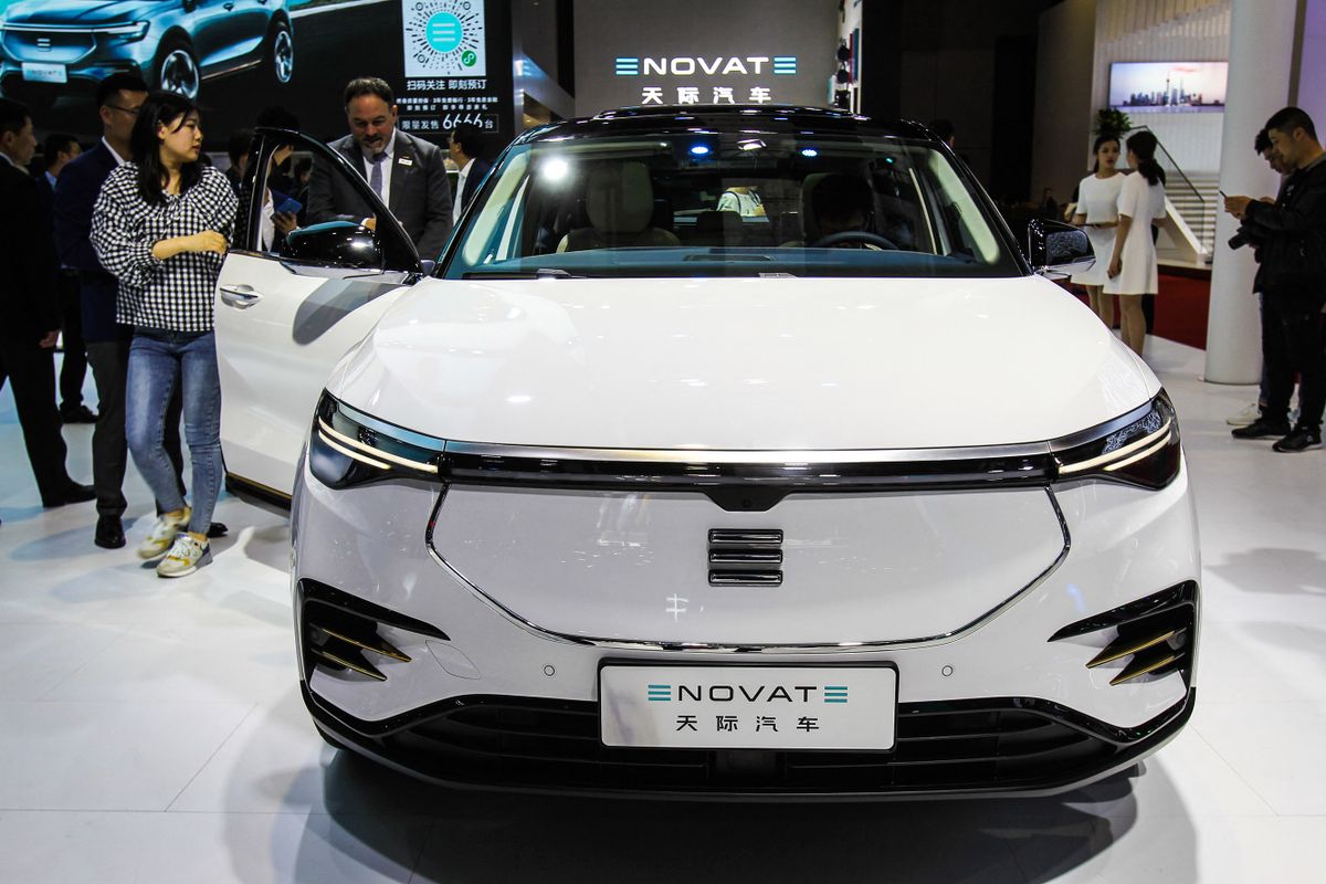 Enovate unveils first ME7 SUV EV at Auto Shanghai 2019