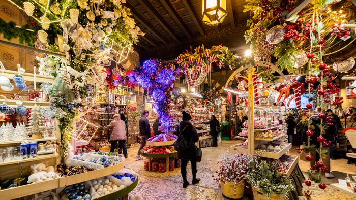 Christmas Market In Verona, Italy