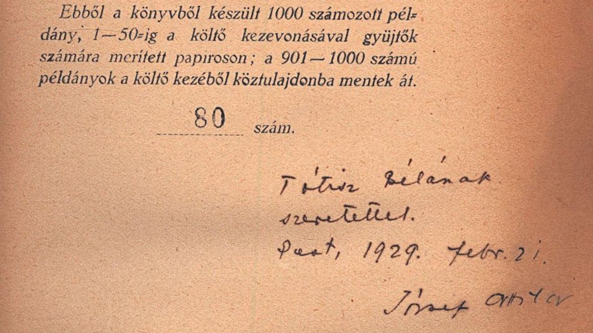 Milliós tételek és József Attila aláírása a Hereditas aukcióján 