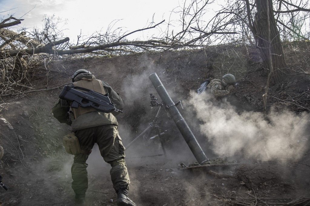 Military mobility on Toretsk frontline in Donbas region
Donyeck, Bahmut