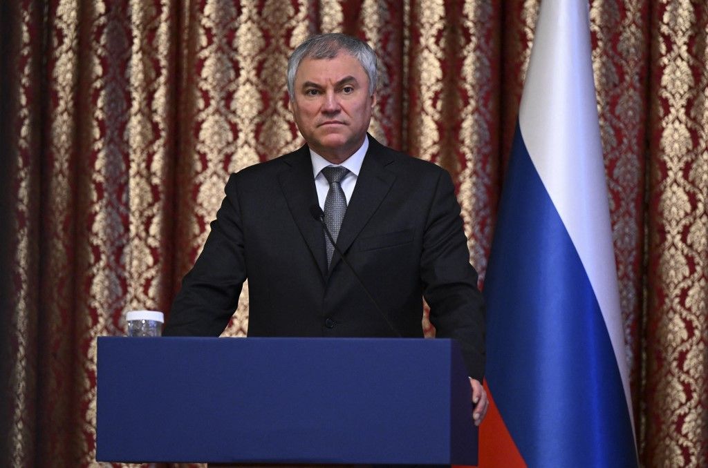 Mustafa Sentop - Vyacheslav Volodin hold a joint press conference