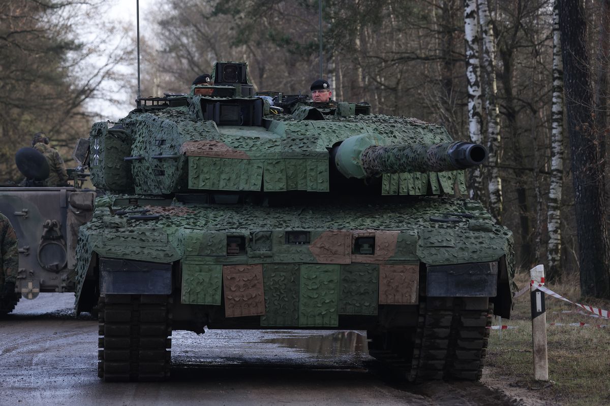 Defence Minister Lambrecht Visits Bundeswehr Tank Brigade As Germany Considers Deploying More Troops To Lithuania