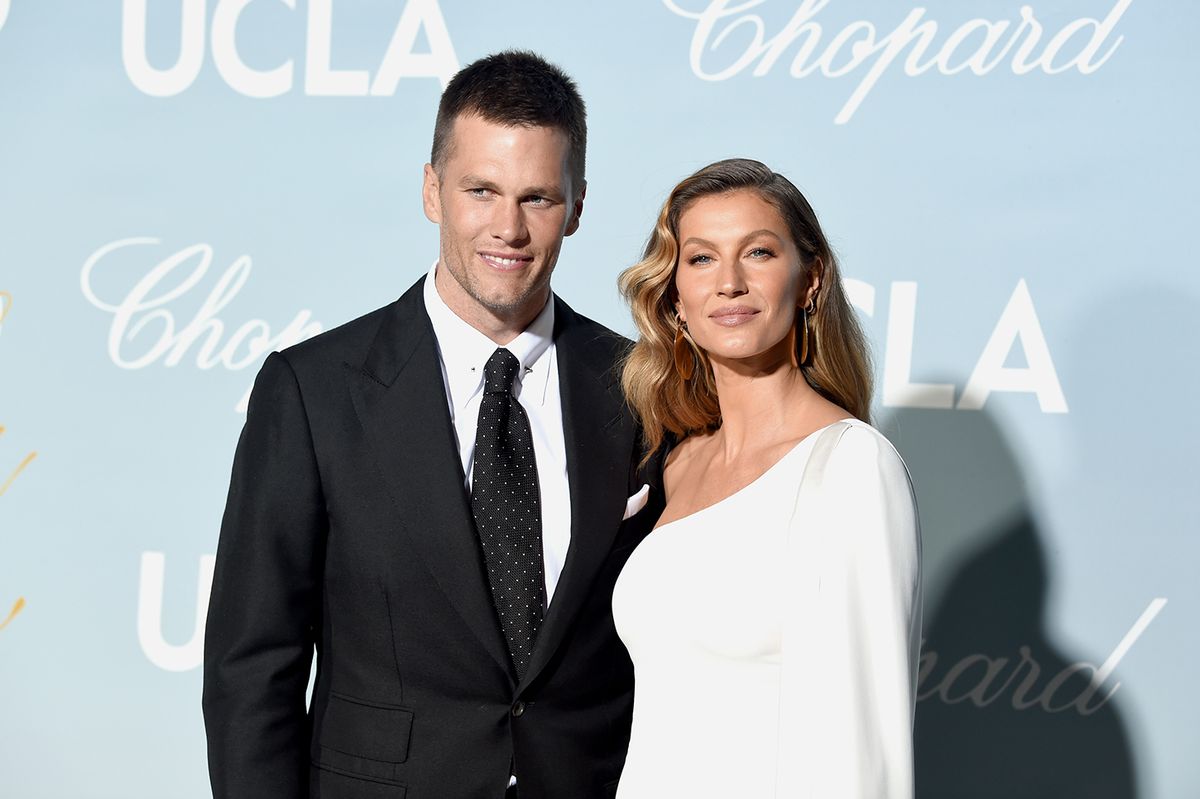 2019 Hollywood For Science Gala - Arrivals LOS ANGELES, CALIFORNIA - FEBRUARY 21: (L-R) Tom Brady and Gisele Bündchen attends the 2019 Hollywood For Science Gala at Private Residence on February 21, 2019 in Los Angeles, California. (Photo by Kevin Winter/Getty Images)