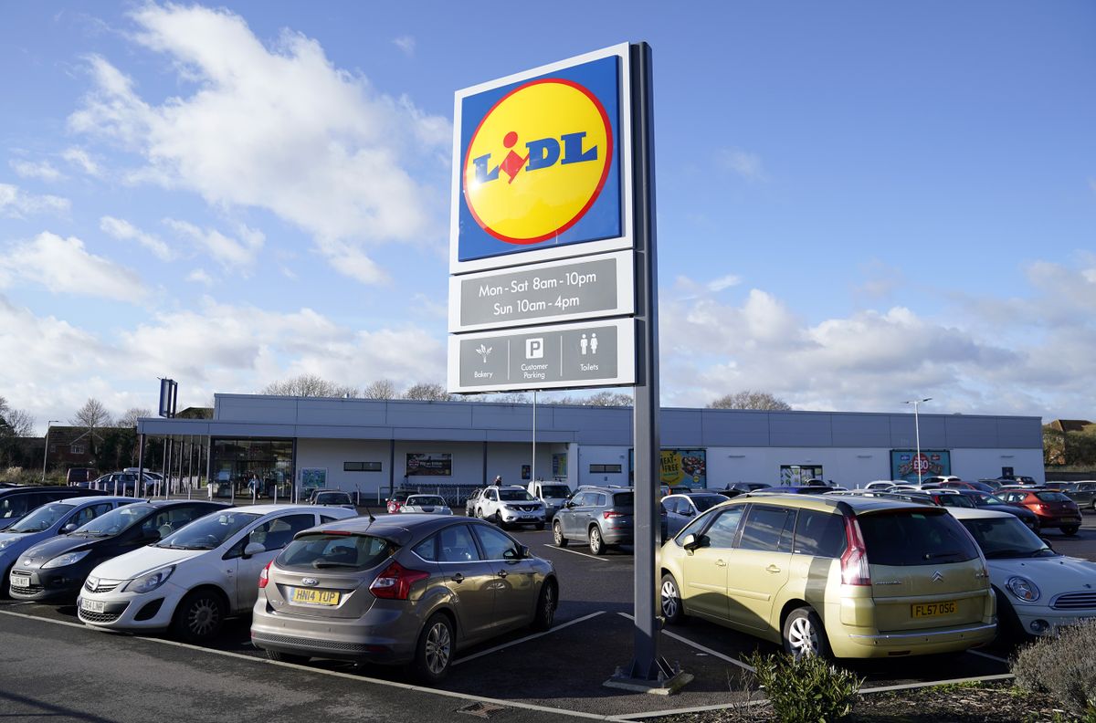A view of a Lidl supermarket in Chichester, West Sussex. Discount supermarket Lidl has revealed its sales jumped by almost a quarter over the key festive period as it said it was buoyed by shoppers switching from rivals amid budget concerns. The retailer said sales increased by 24.5 percent over the four weeks to December 25, compared with the same period in 2021. Picture date: Monday January 9, 2023. 