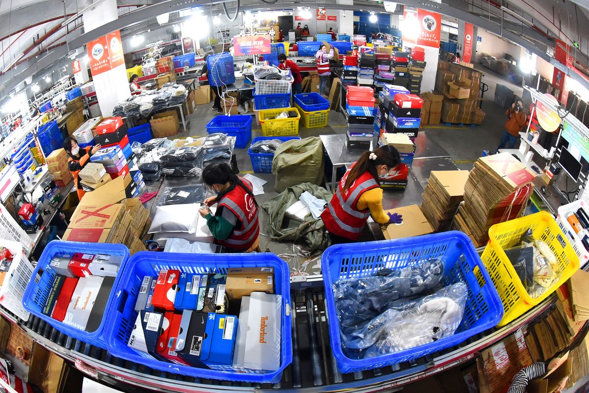 #CHINA-ONLINE SHOPPING-"DOUBLE ELEVEN"-LOGISTICS (CN)