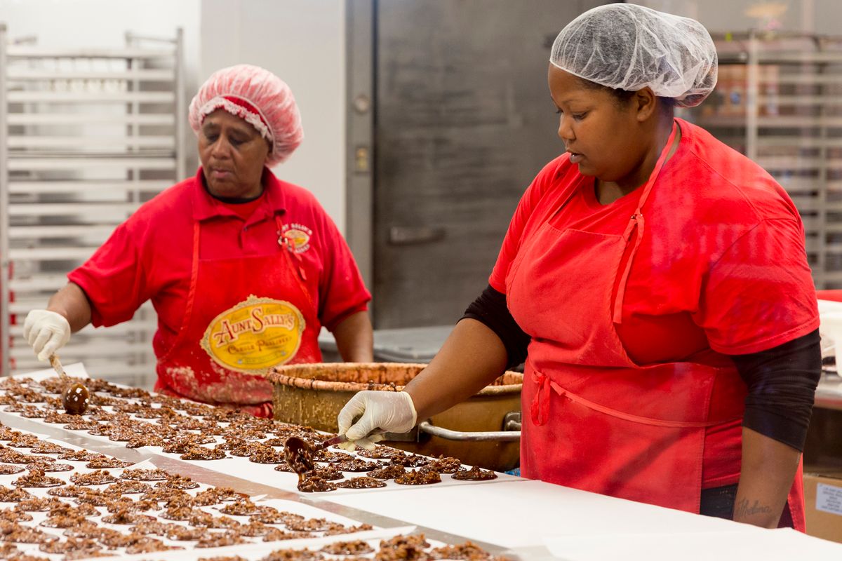 Creole Pralines Factory in New Orleans, USA