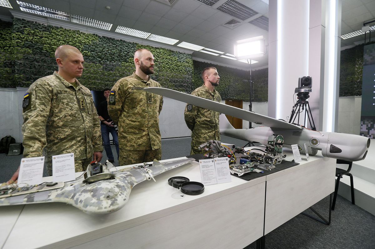 A Media Briefing Of The Security And Defense Forces Of Ukraine In Kyiv, Amid Russian Invasion Of Ukraine