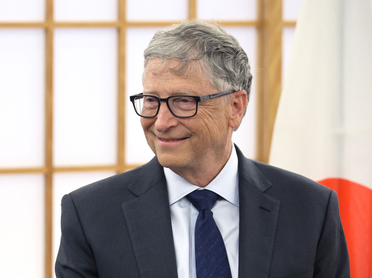 Bill Bill Gates à Tokyo le 18 août 2022. 