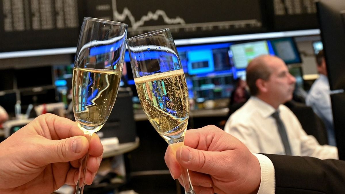 Frankfurt Stock Exchange - Last trading day of the year