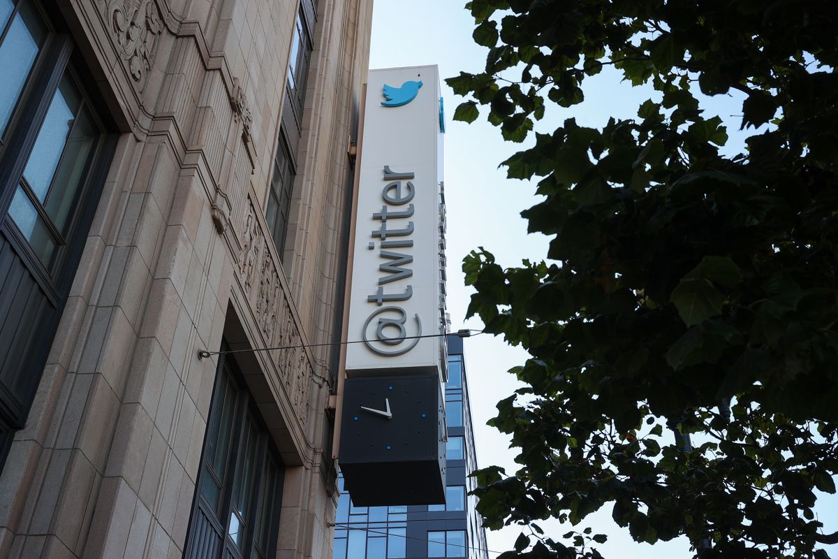 SAN FRANCISCO, CA - NOVEMBER 18: Twitter Headquarters is seen in San Francisco, California, United States on November 18, 2022.
