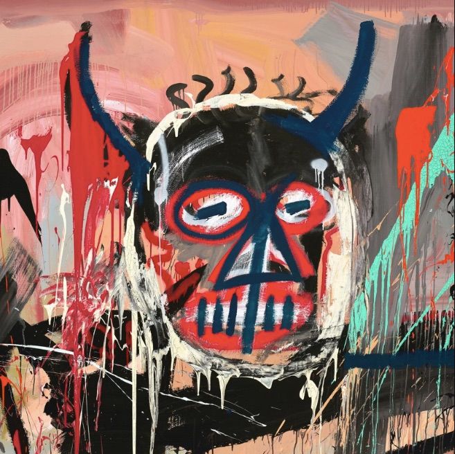 9.	Jean-Michel Basquiat: Untitled, 1982. Forrás: Phillips