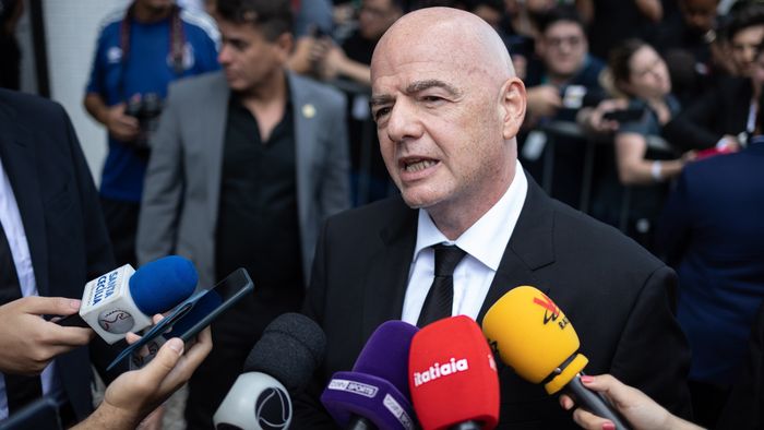 INFANTINO, Gianni; PELÉ; BOLSONARO, Jair