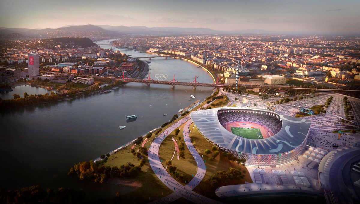 A Budapest 2024 által 2017. január 4-én közölt legfrissebb aktuális látványterv az Olimpiai Park helyszíncsoportban található Olimpiai Atlétikai Stadionról, amely a IX., X. és XXI. kerületekben, a Kvassay-zsilip térségében van, és az esetleges 2024-es budapesti olimpia egyik helyszíne lesz. A látványtervet a Brick Visual, az építési terveket a BORD Építész Stúdió készítette. A 2024-es olimpia rendezési jogáért a magyar fõváros Los Angelesszel és Párizzsal verseng, a Nemzetközi Olimpiai Bizottság (NOB) szeptember 13-án, Limában dönt a helyszínrõl.
