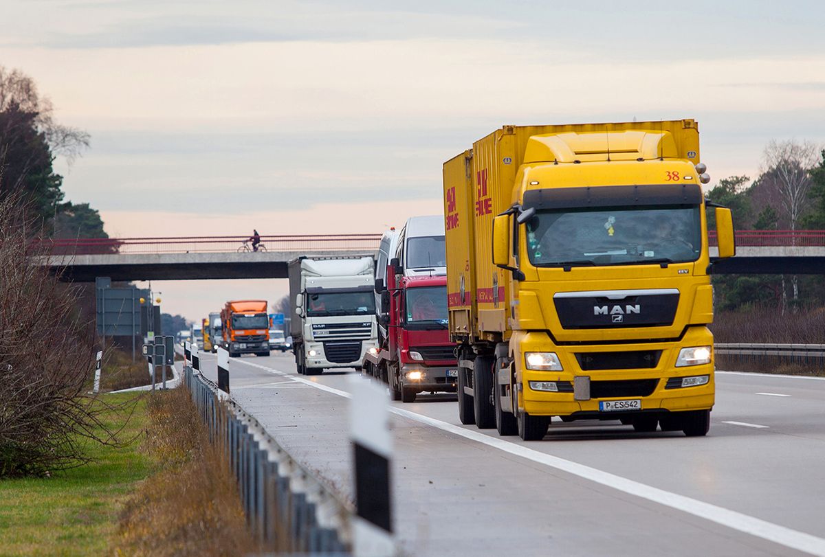 Autobahn Traffic As Germany Considers Highway Tolls
