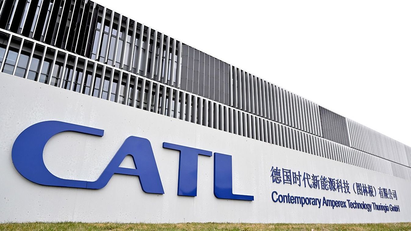 CATL battery cell factory