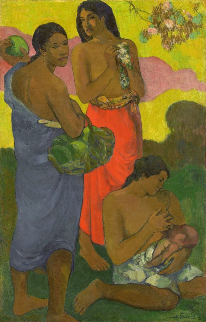 5.	Paul Gauguin: Maternité II, 1899. Forrás: Christie’s