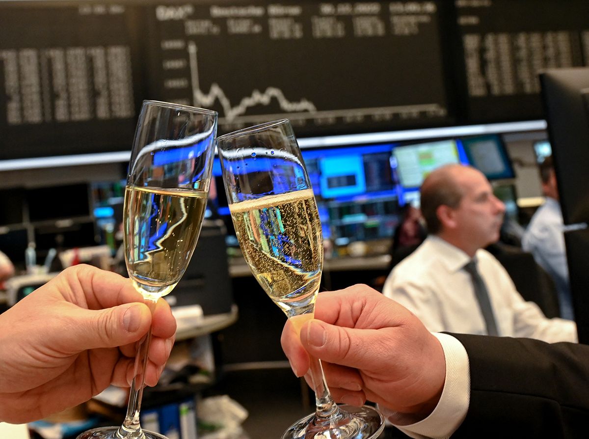 Frankfurt Stock Exchange - Last trading day of the year