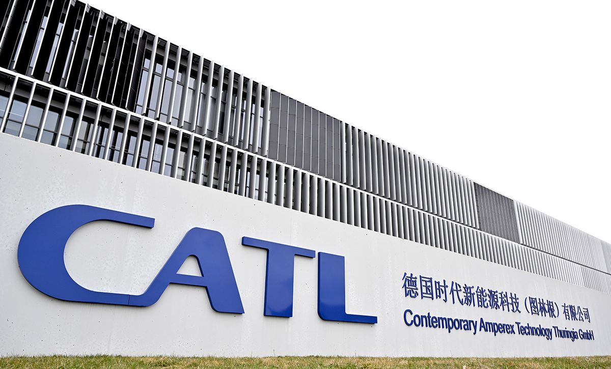 CATL battery cell factory
