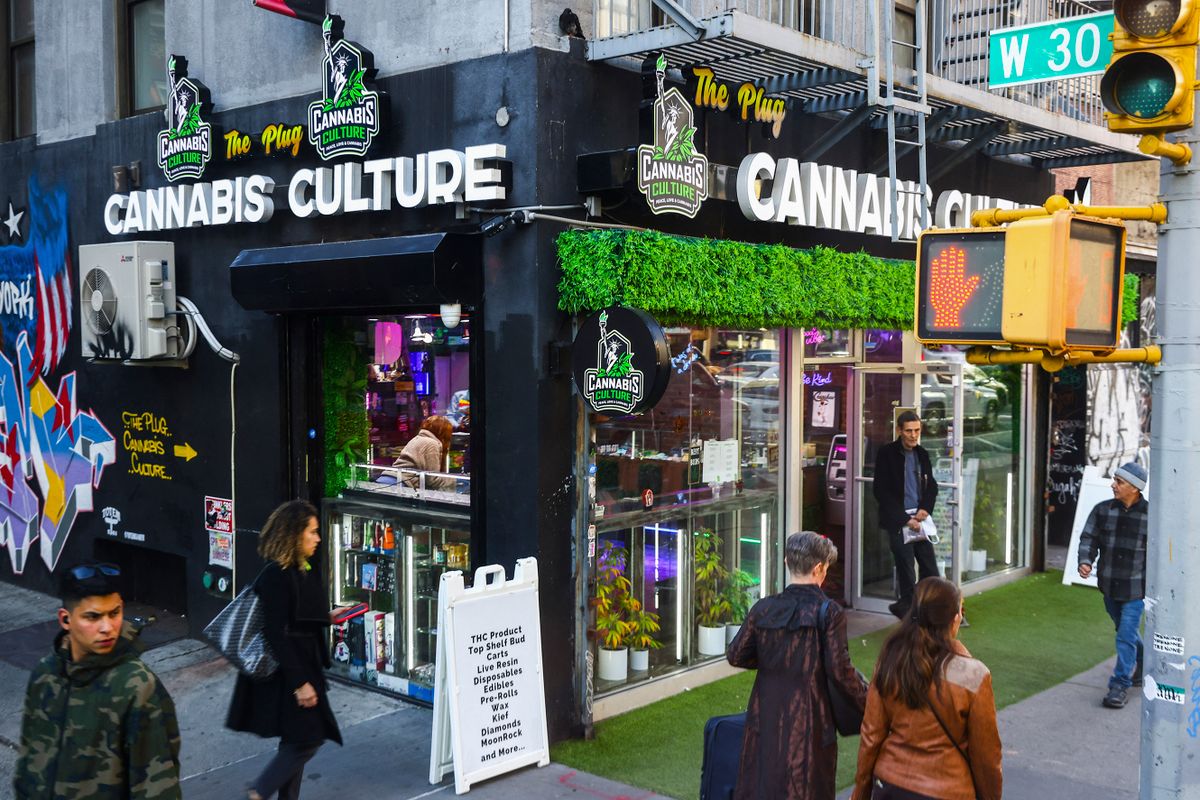 Cannabis Culture store in Manhattan, New York, United States, on October 21, 2022. 